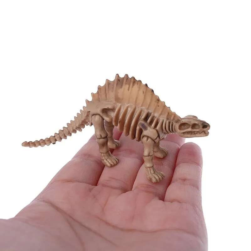 12pcs Dinosaur Skeleton Fossils Assorted Bones Figures Toys Kids Christmas Gift