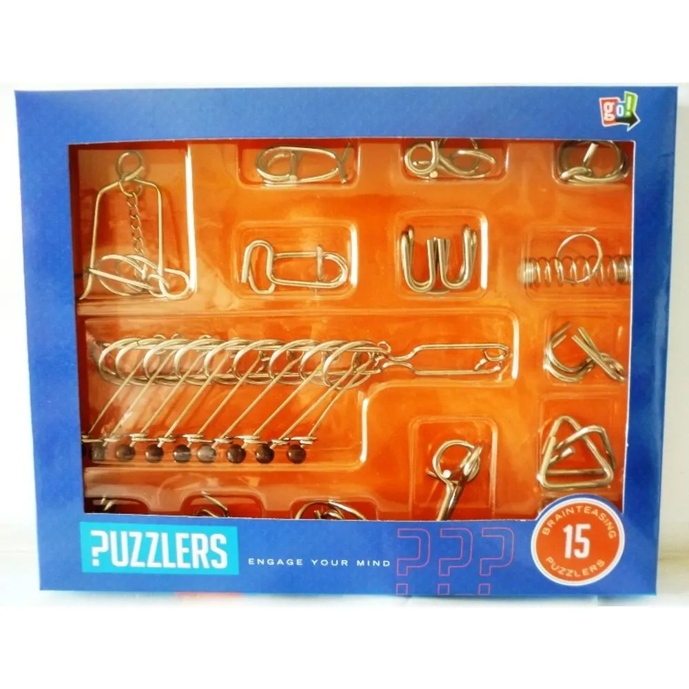 15-in-1 Metal Puzzler Set