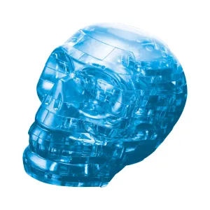 3D Crystal Puzzle - Skull (Blue): 48 Pcs