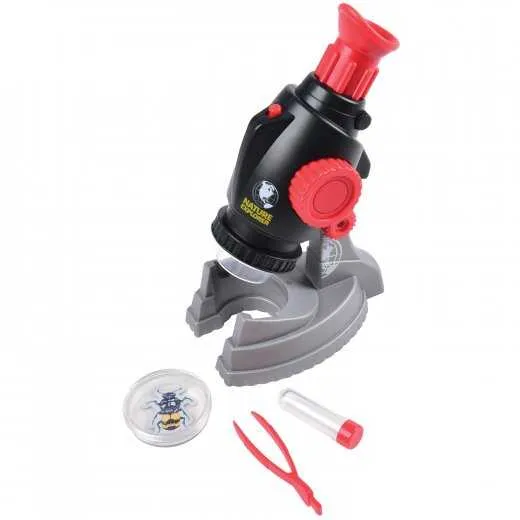 40x Kids' Microscope Set with Specimen Tube & Tweezers