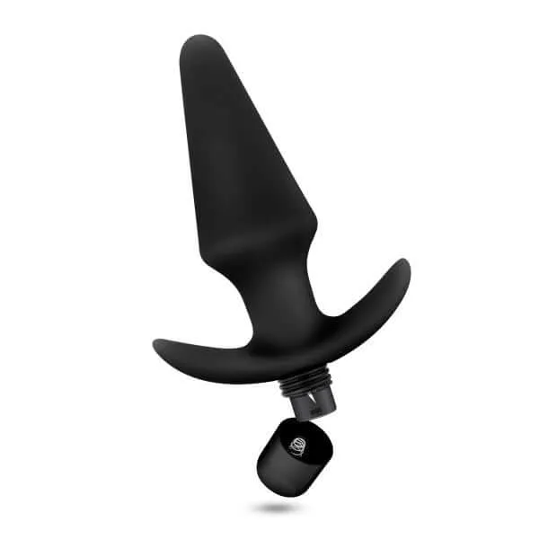 Anal Adventures Vibrating Plug Black: Explore Sensual Delights with Confidence