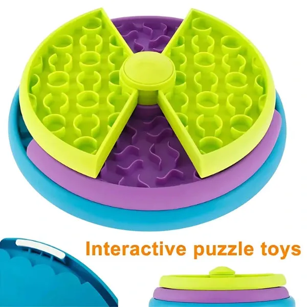 Anti-Choking 3-layers Dog Puzzle Feeder
