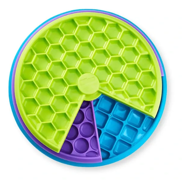 Anti-Choking 3-layers Dog Puzzle Feeder
