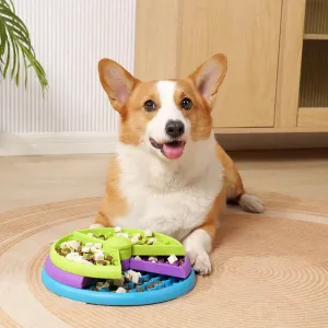 Anti-Choking 3-layers Dog Puzzle Feeder