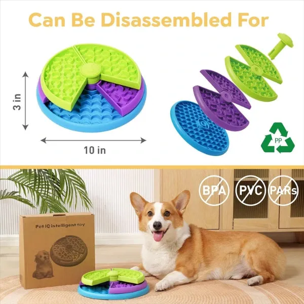 Anti-Choking 3-layers Dog Puzzle Feeder