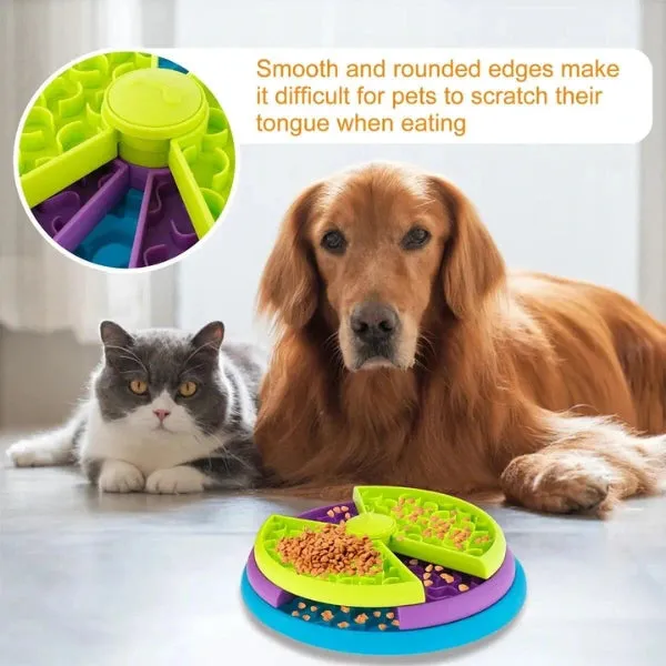 Anti-Choking 3-layers Dog Puzzle Feeder