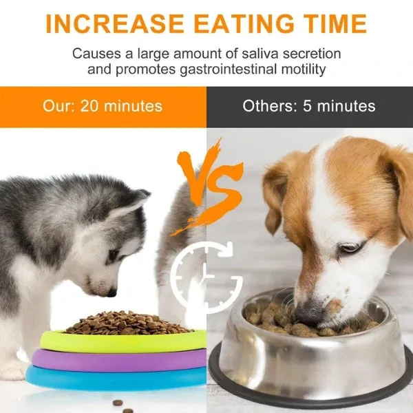 Anti-Choking 3-layers Dog Puzzle Feeder