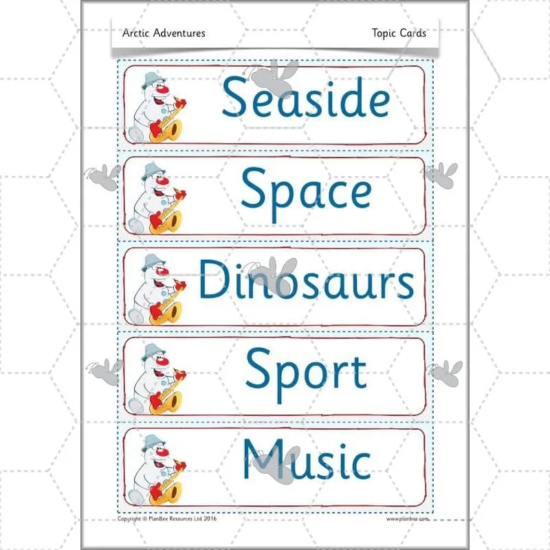 Arctic Adventures Topic