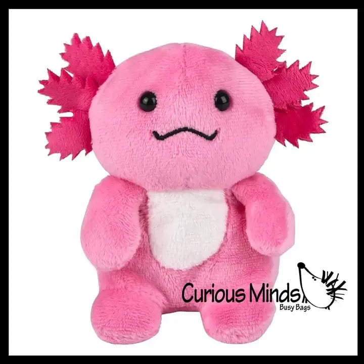 Axolotl Sitting Mini Plush