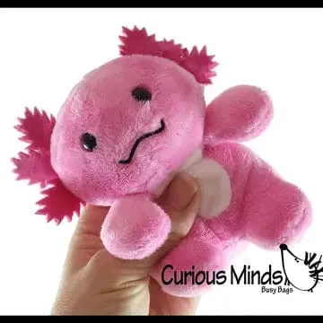 Axolotl Sitting Mini Plush