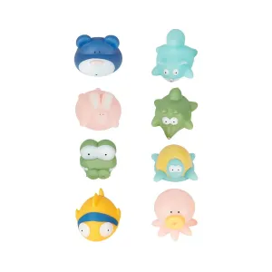 Badabulle Squirty Bath Toys - 8 Pack