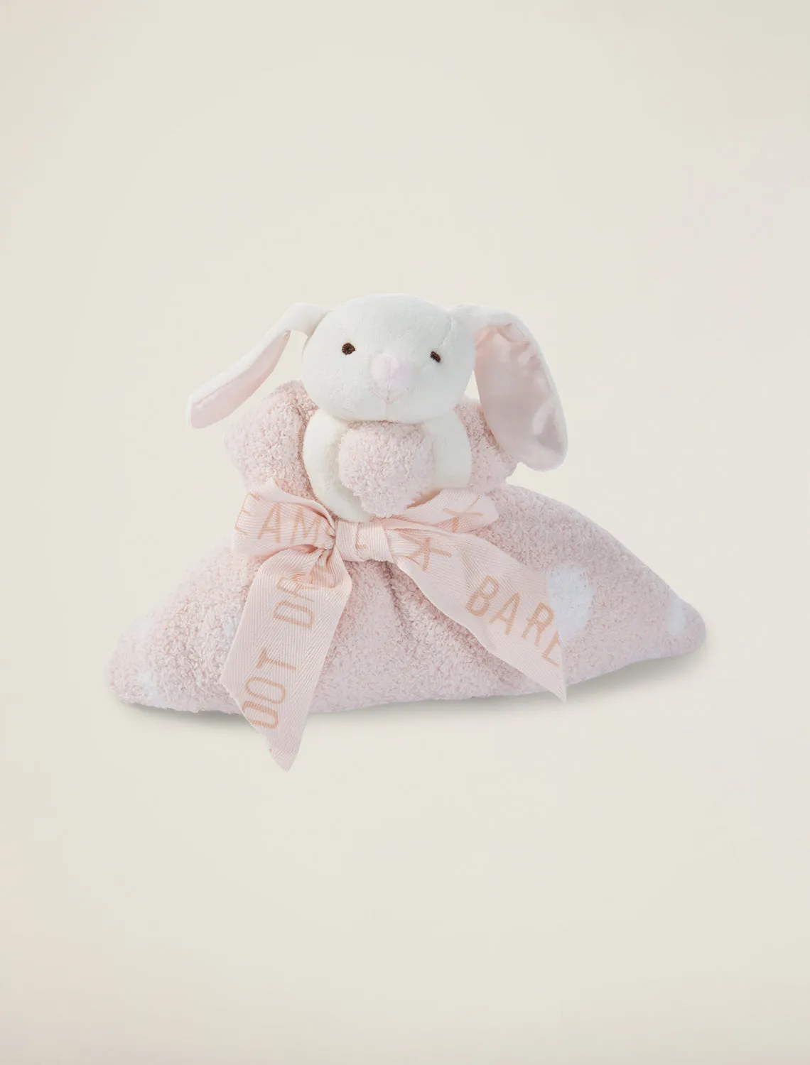 Barefoot Dreams Bunny Dream Buddie in Pink/White