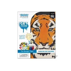 BeginAgain Get Stacked Paint & Puzzle - Bengal Tiger