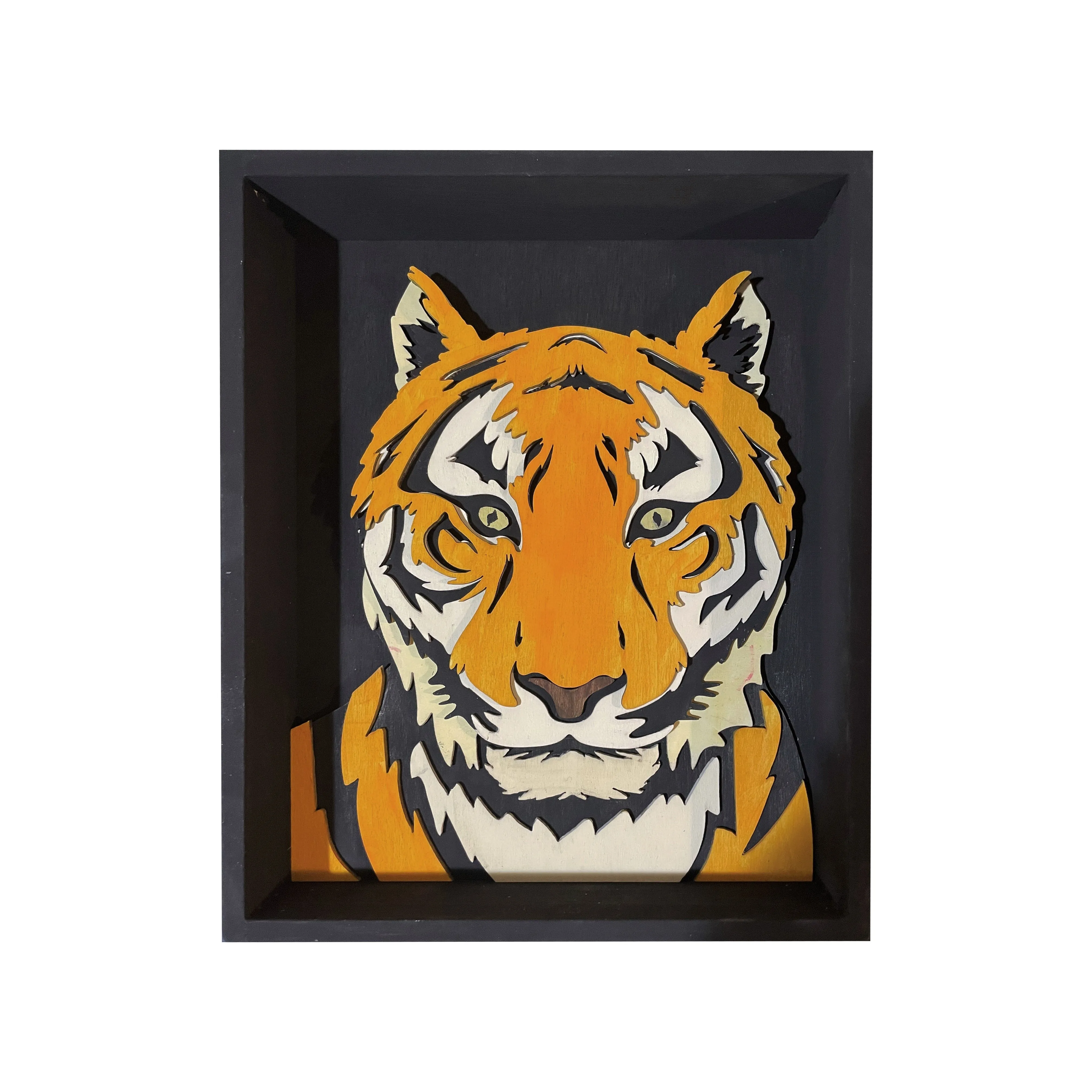 BeginAgain Get Stacked Paint & Puzzle - Bengal Tiger