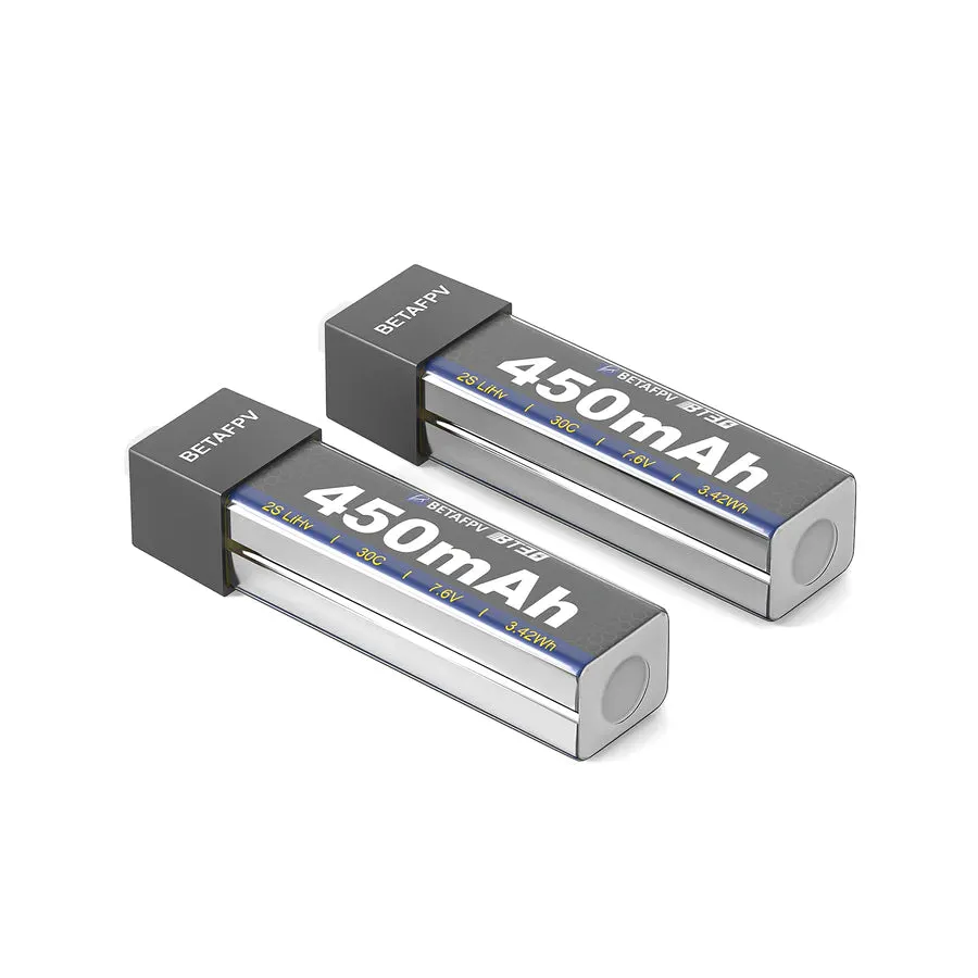 BetaFPV BT3.0 450mAh 2S Batteries [DG]