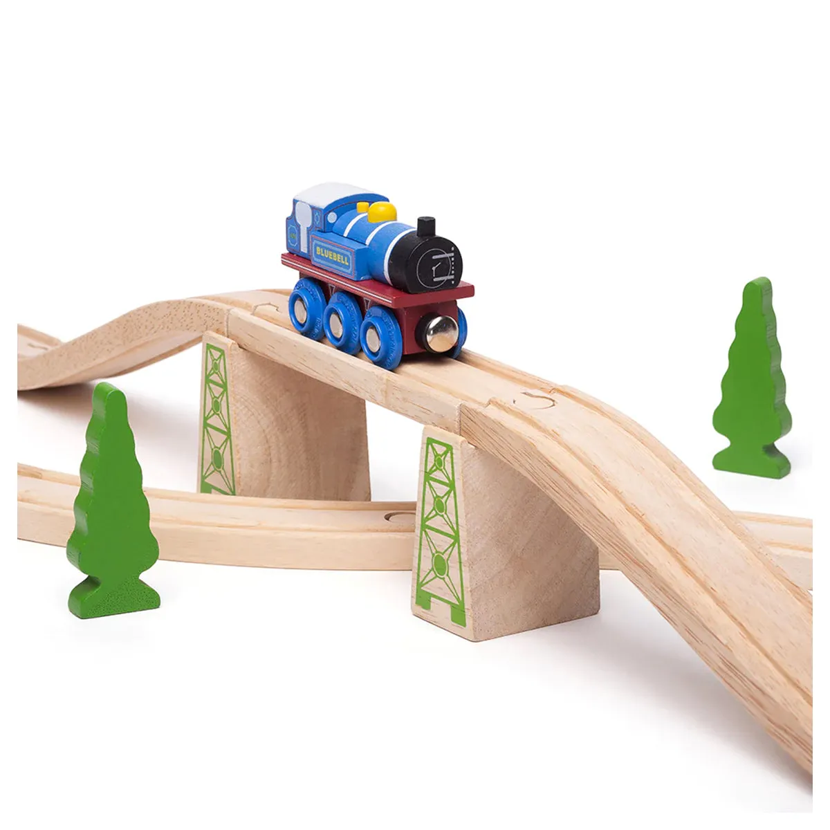 Bigjigs Rail Heritage Collection Bluebell Engine