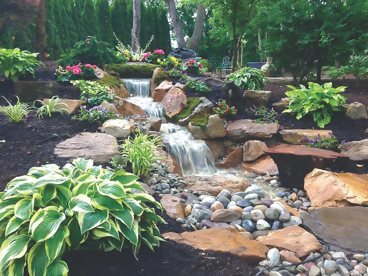 Blue Thumb Elite 28" Medium Pond-less Waterfall kit