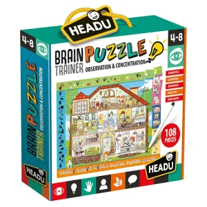 Brain Trainer Jigsaw Puzzle Observation & Logic