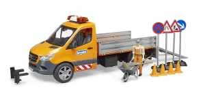 Bruder 2677 MB Sprinter Municipal with driver, L S Module and accessories