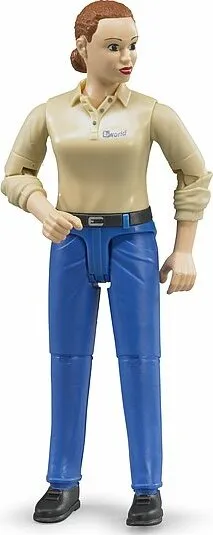 Bruder Woman in Blue Jeans