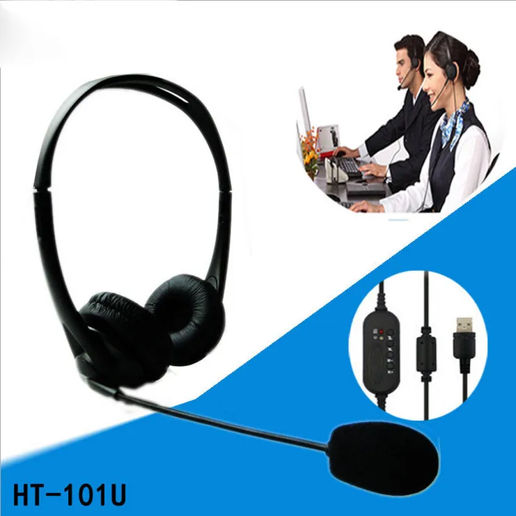 Call Centre Headset (Noise Cancelling, USB, Binaural)