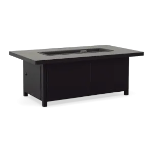CAPRI 30" x 50" RECTANGLE OCCASIONAL HEIGHT FIRE TABLE