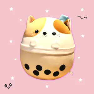Chonky Milk Tea Boba Animal Plushies