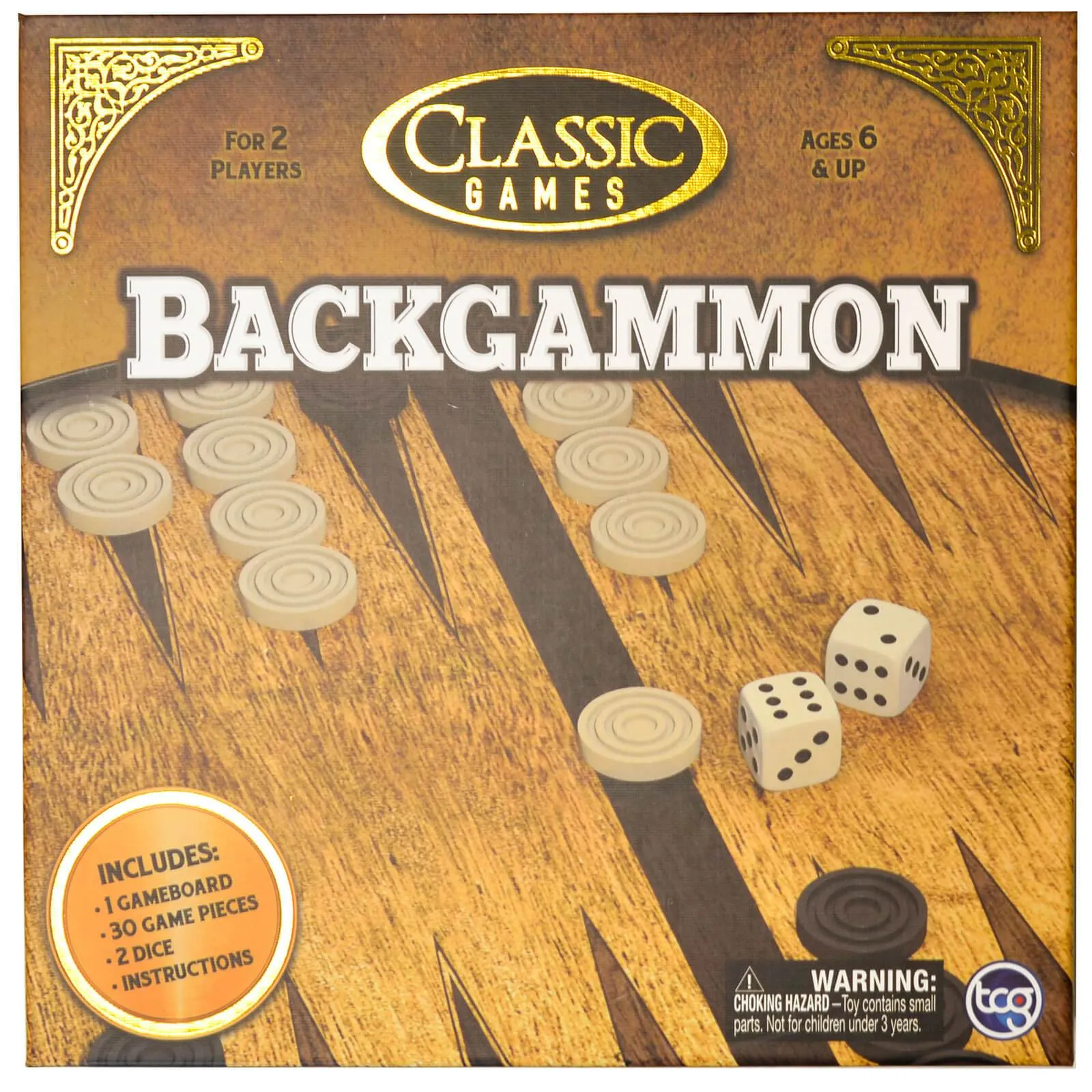 Classic Board Game Strategy Skills 2 Players Age 6 