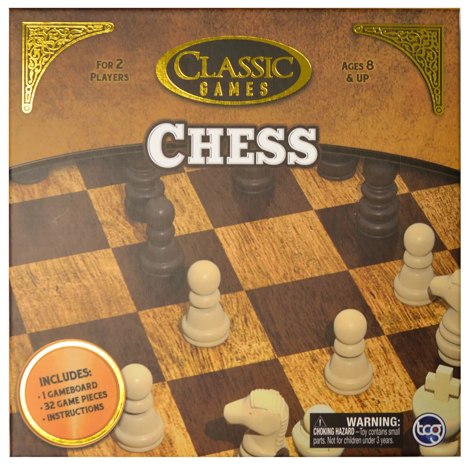 Classic Board Game Strategy Skills 2 Players Age 6 