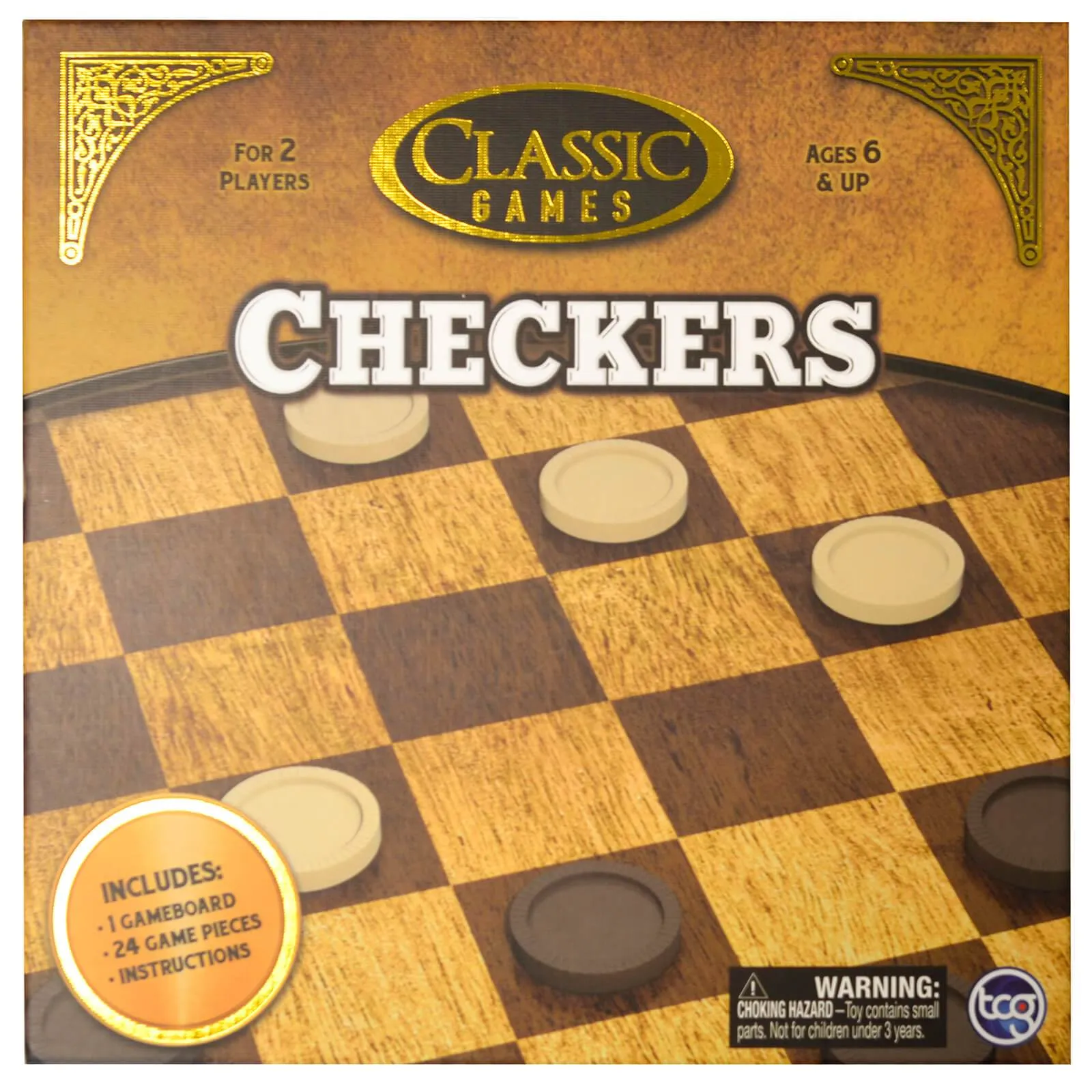 Classic Board Game Strategy Skills 2 Players Age 6 