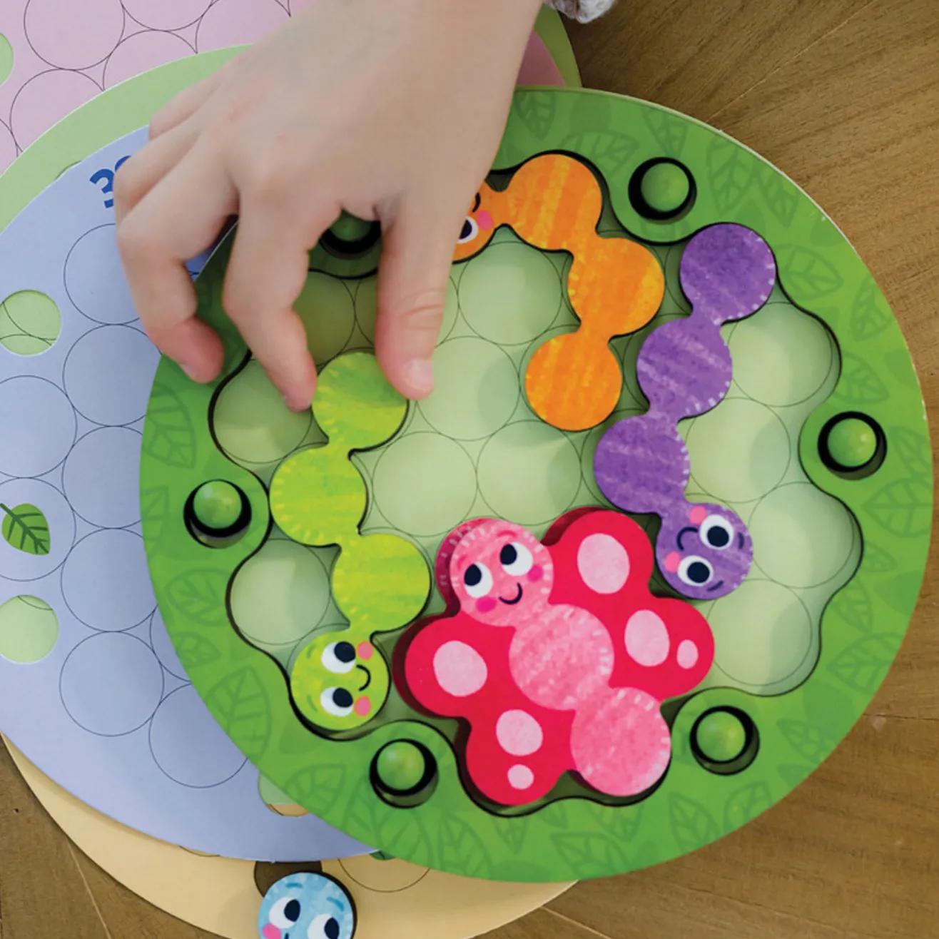 Color Clue Caterpillars