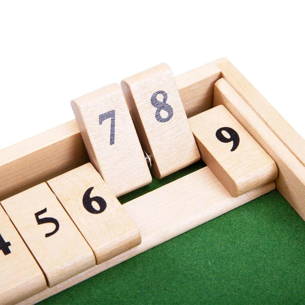 Deluxe Shut the Box - 9 Numbers