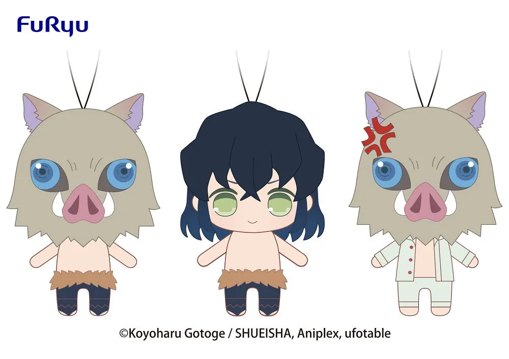 DEMON SLAYER KIMETSU INOSUKE PLUSH TOY 3PC SET