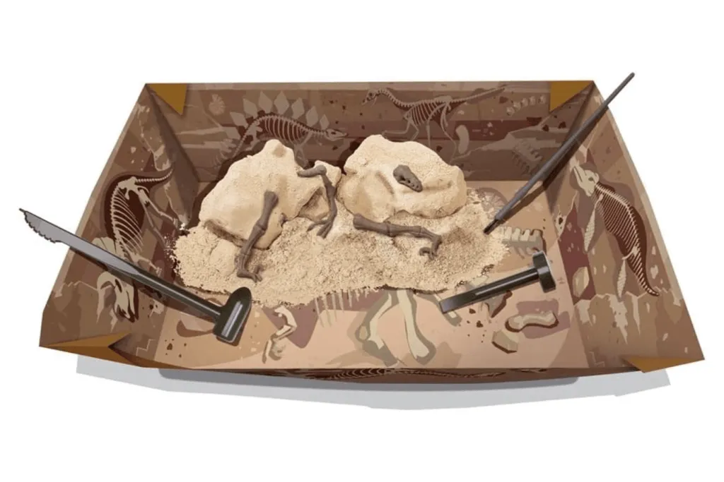 Dig a Dino Skeleton - Velociraptor