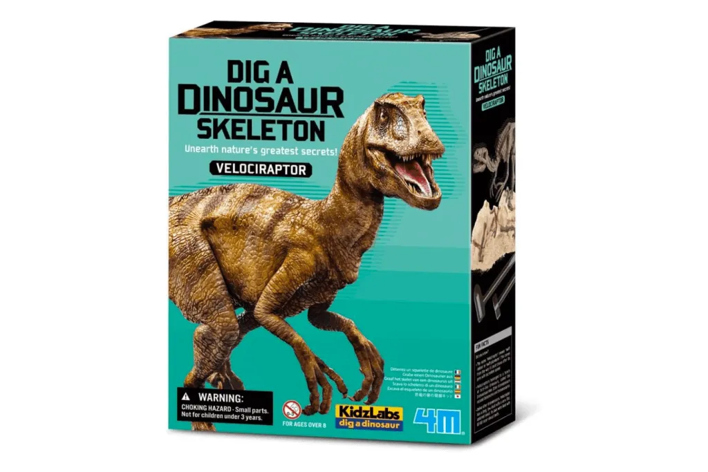 Dig a Dino Skeleton - Velociraptor