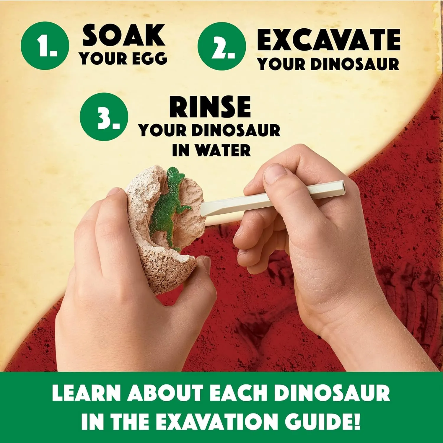 Dig It Up! Dinosaur Eggs Excavation Kit