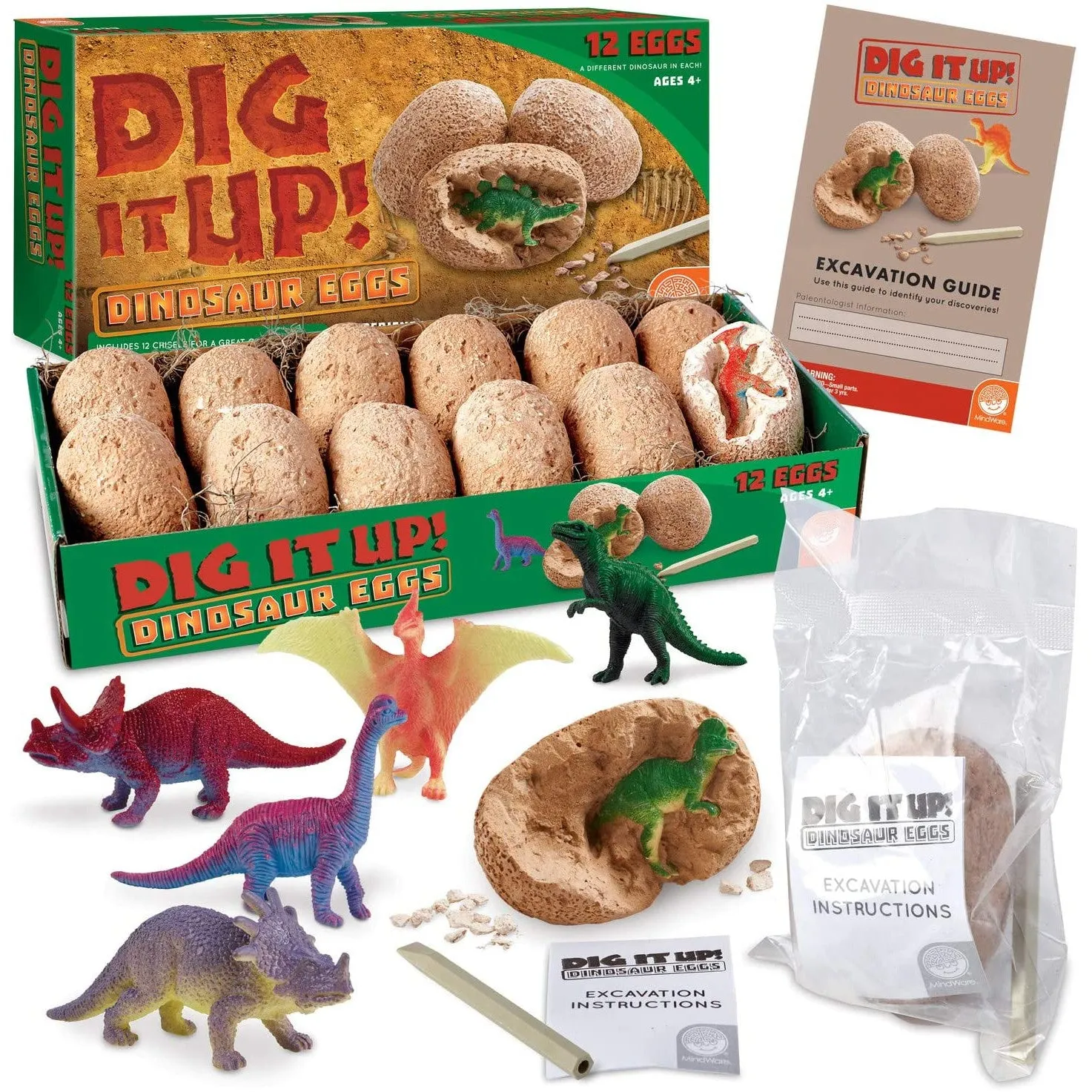 Dig It Up! Dinosaur Eggs Excavation Kit