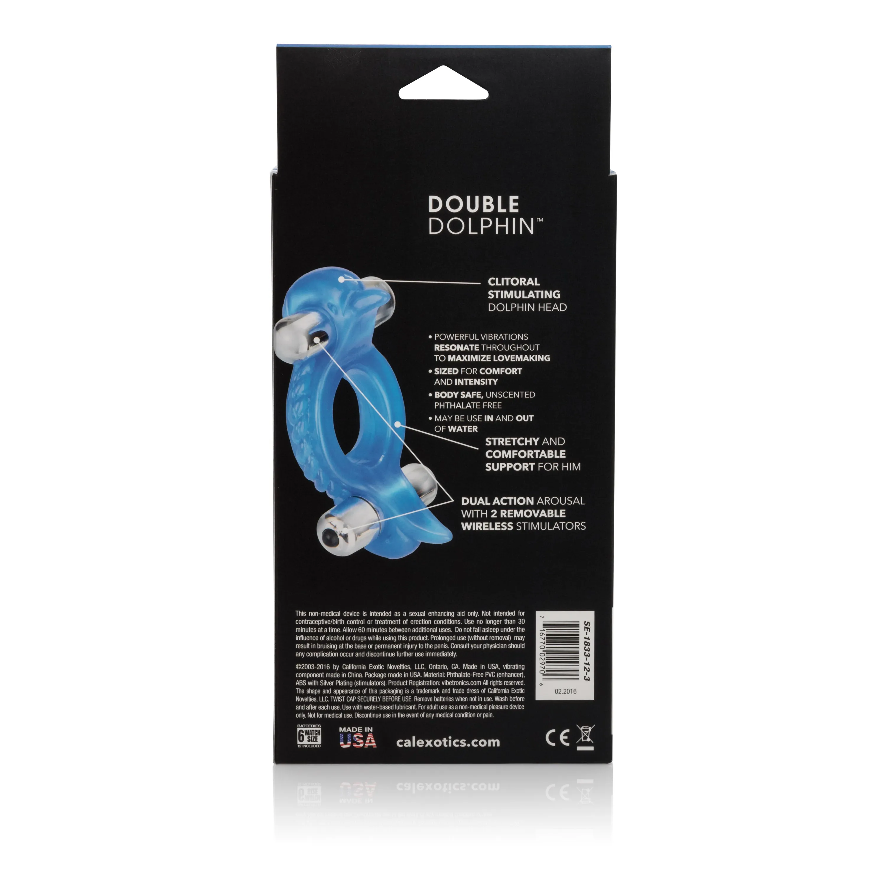 Dolphin Dual Action Vibrator: Double the Waves of Fun