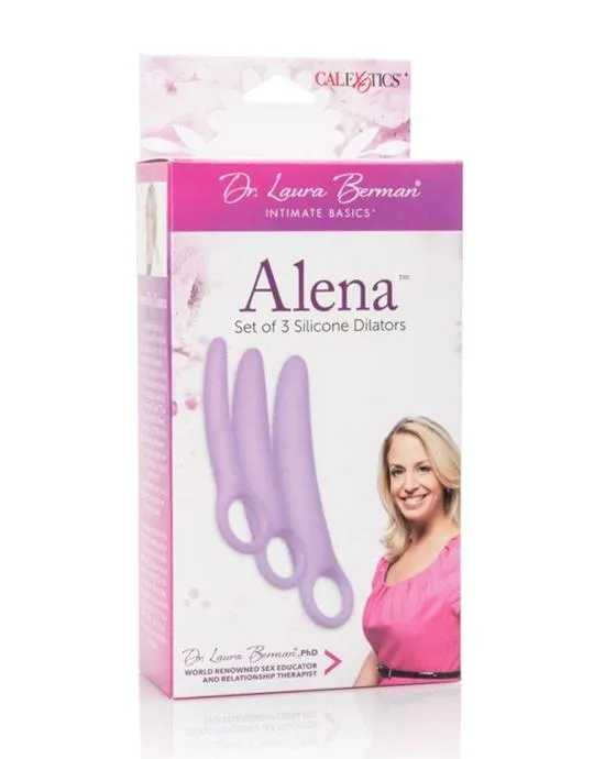 Dr Laura Berman Silicone Dilator 'Alena' Set of 3