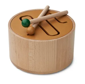 Drum - Wooden - Eden / Golden Caramel Mix