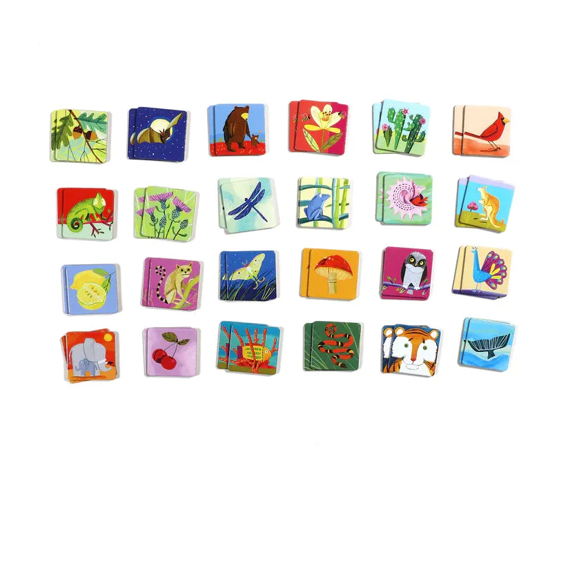 eeBoo Life on Earth Memory & Matching Game