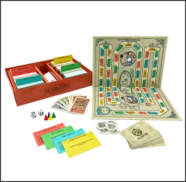 El Erudito Board Game Questions and Answers by Maldón