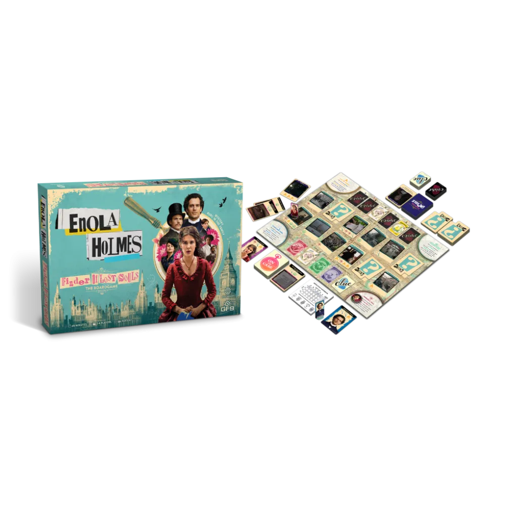 Enola Holmes: Finder of Lost Souls the Board Game