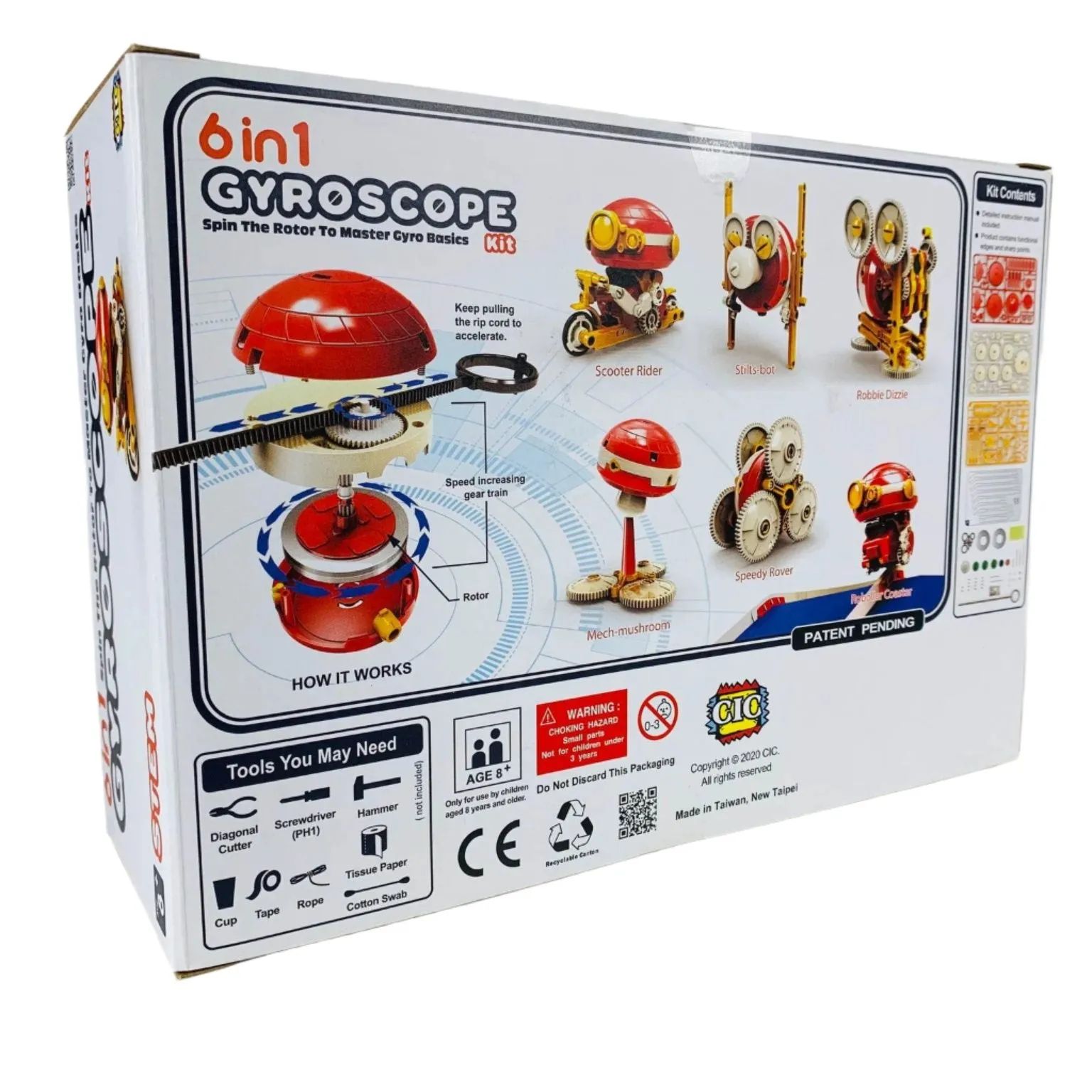 Explore Gyroscope Principles with our STEM 6 in 1 Kit | Hands-On Learning & Fun!