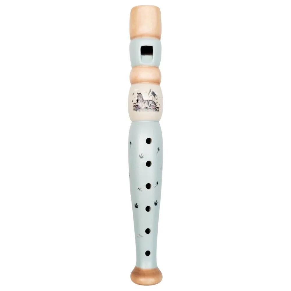 Flowers Recorder Musical Toy Blue 20cm