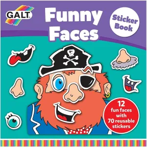 Funny Faces Sticker Book