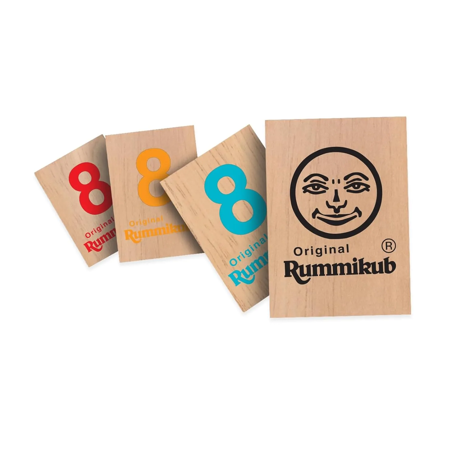 Funskool Games Rummikub Wooden Tiles, 2-4 Players Strategy Fun Family Game for Ages 7 Years 