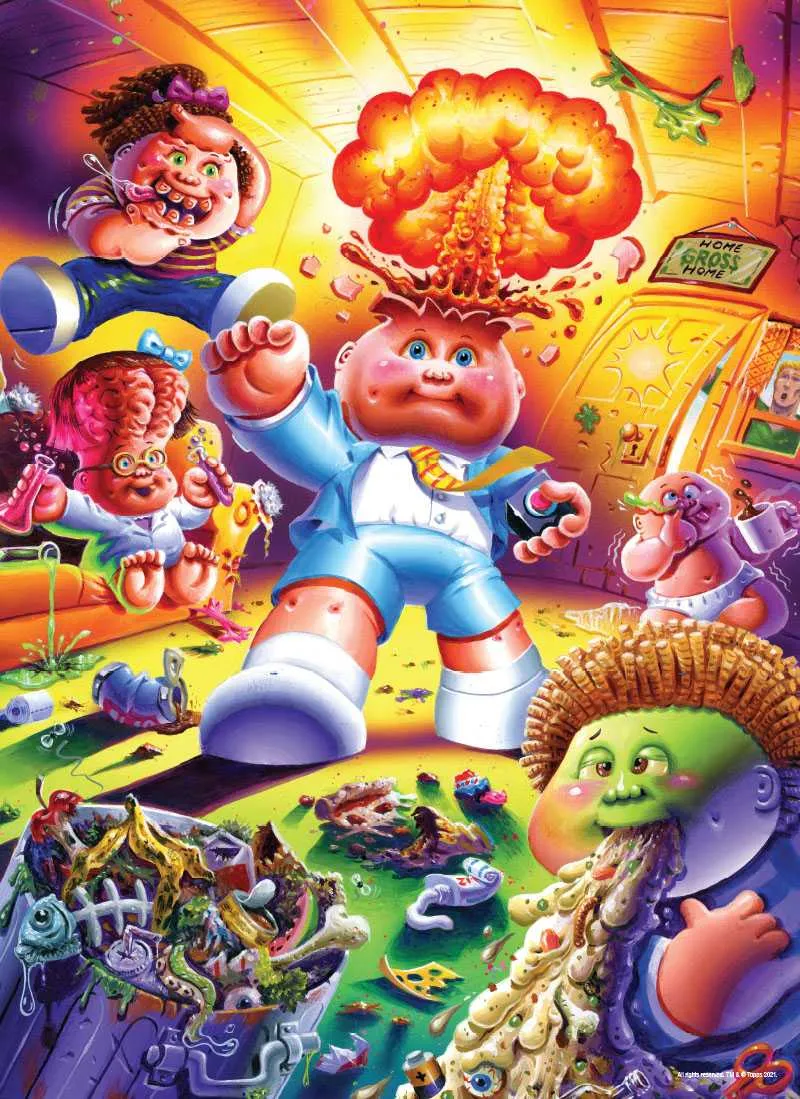 Garbage Pail Kids "Home Gross Home" 1000 Piece Puzzle
