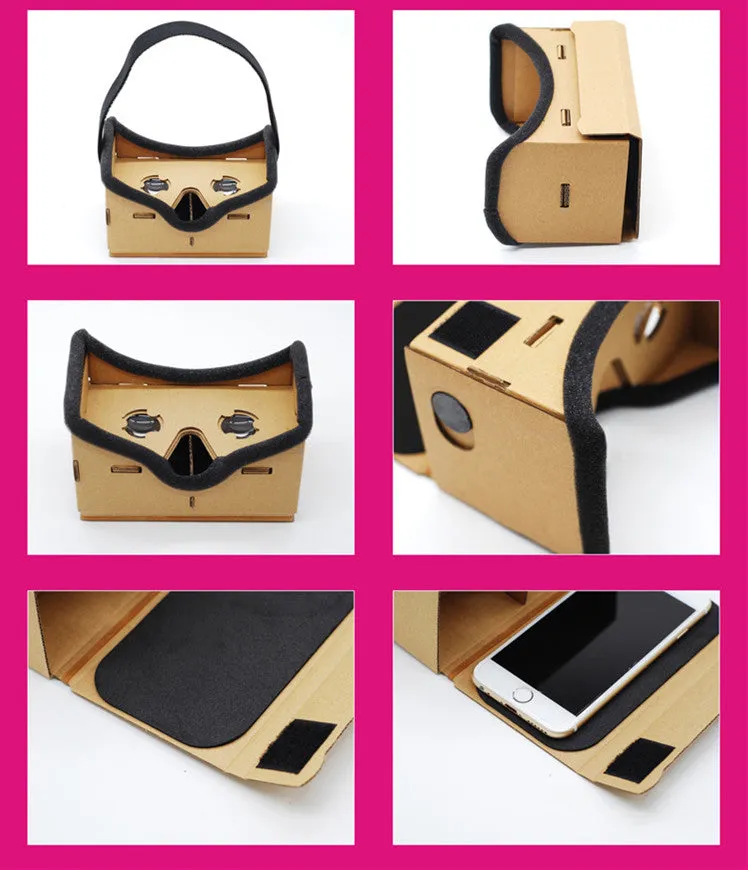 Google Cardboard 3D Virtual Reality Glasses