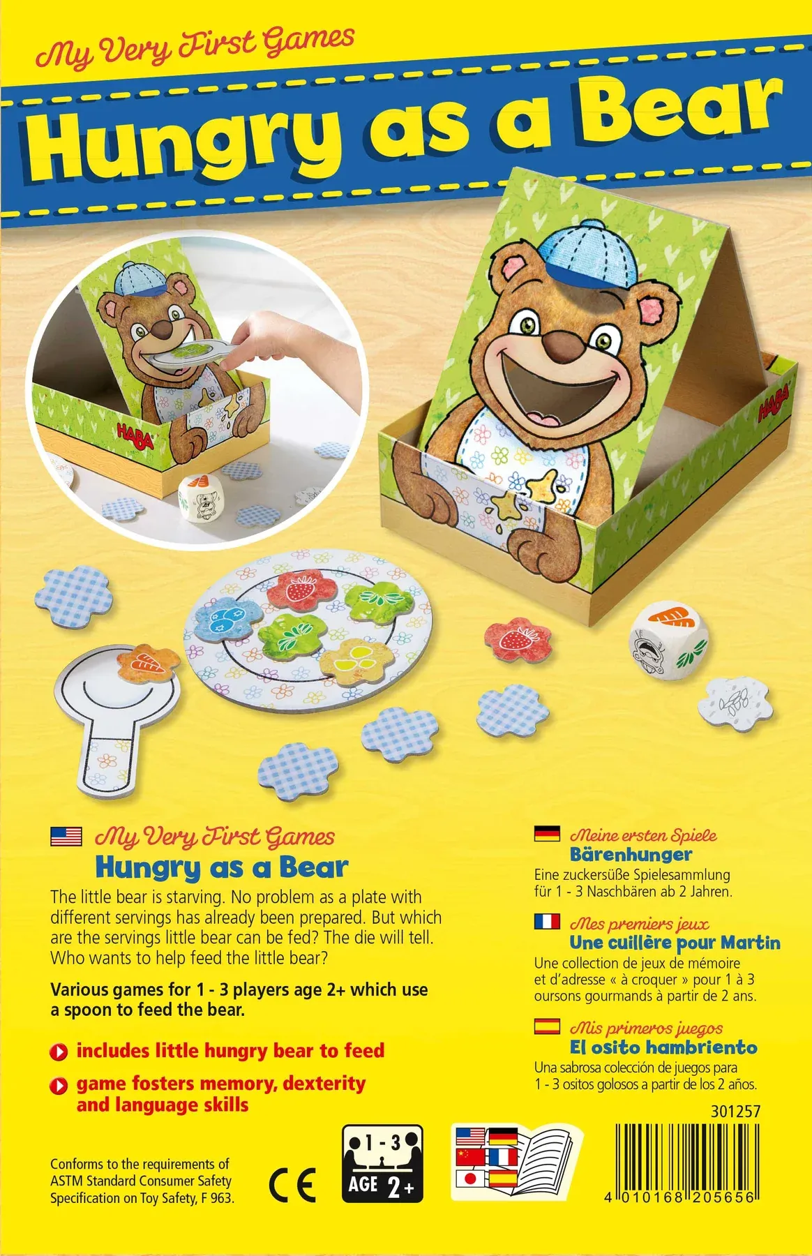 Haba My Very First Games - Hungry As A Bear